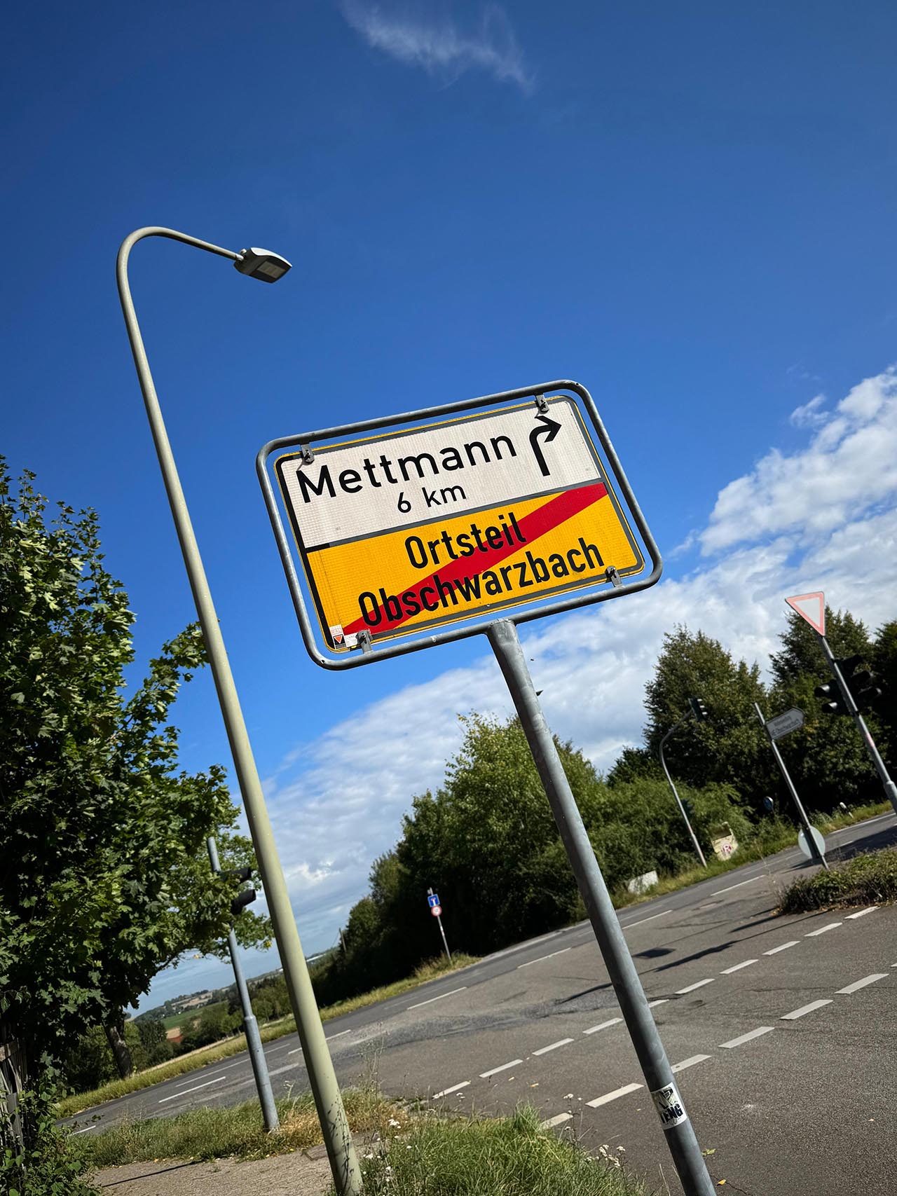 Straßen in Obschwarzbach